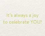 Papyrus Space Birthday Card (Journey Gets More Spectacular) - Image 3